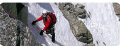 Clyde Couloir, North Palisade